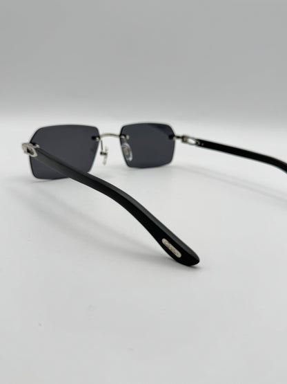 Black wood sunglasses