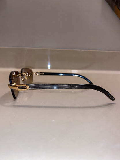 Rimless buffs Sunglasses Detroit style