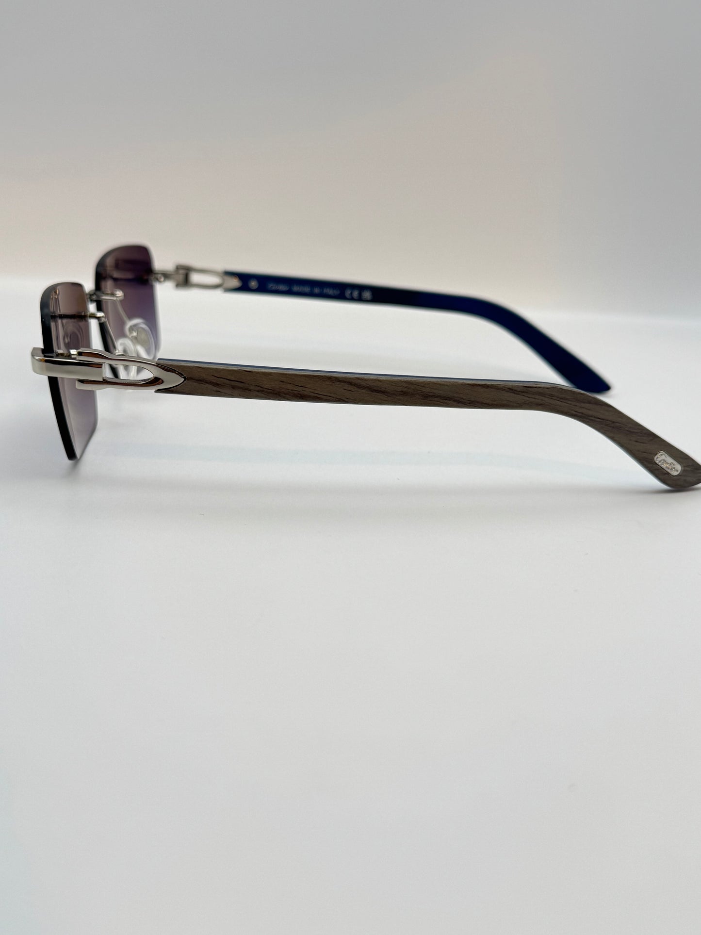 Grey Wood glasses