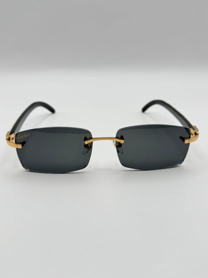 Rimless buffs Sunglasses Detroit style