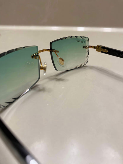 Rimless buffs Sunglasses Detroit style