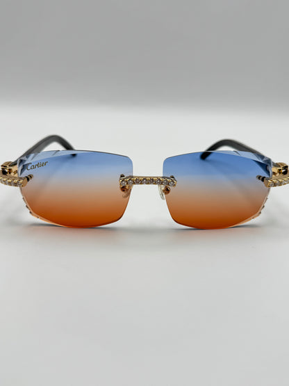 Moissanite Black buff Sunglasses