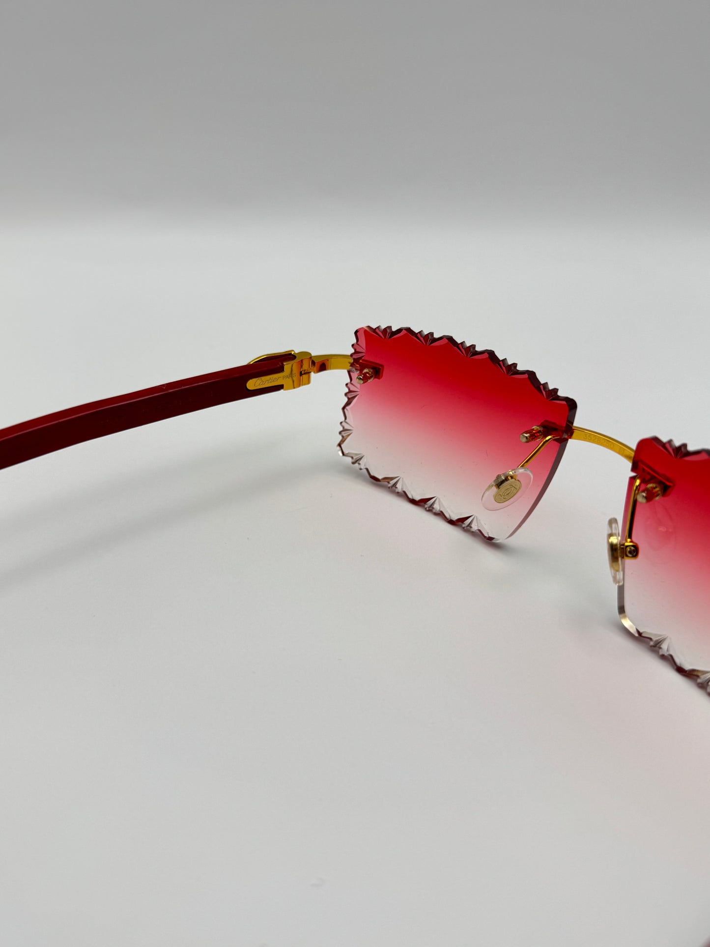 Red Wood Glasses