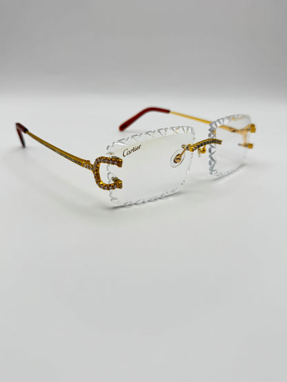 Big C moissanite Sunglasses