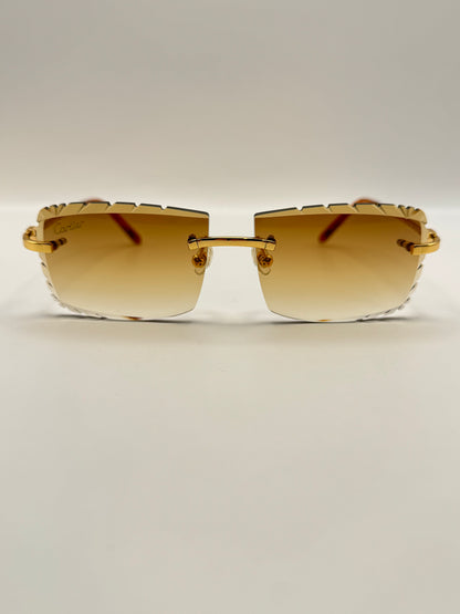 Metal Wire Sunglasses 57mm