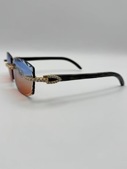 Moissanite Black buff Sunglasses