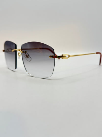 Metal Wire Sunglasses