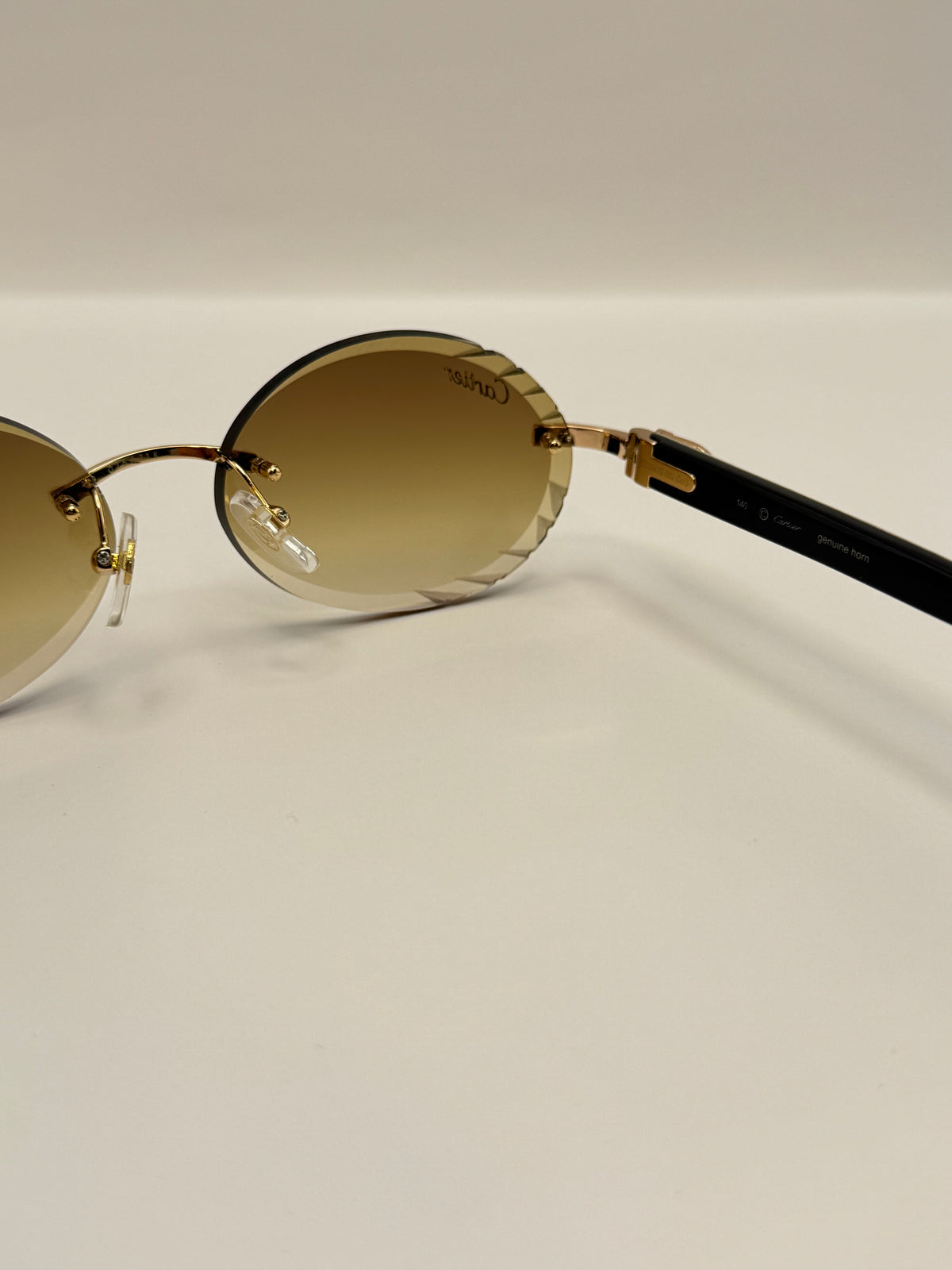 Retro White buff Sunglasses 54mm
