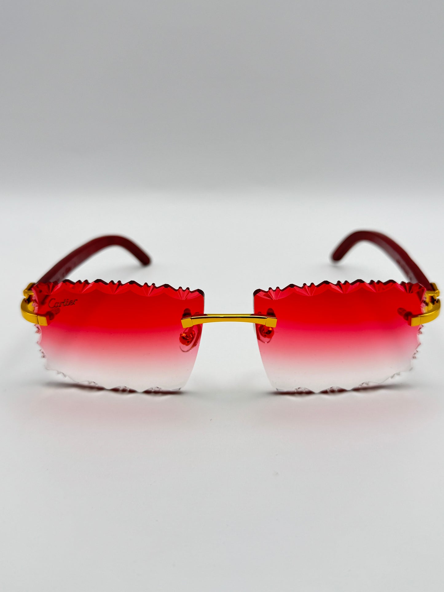 Red Wood Glasses