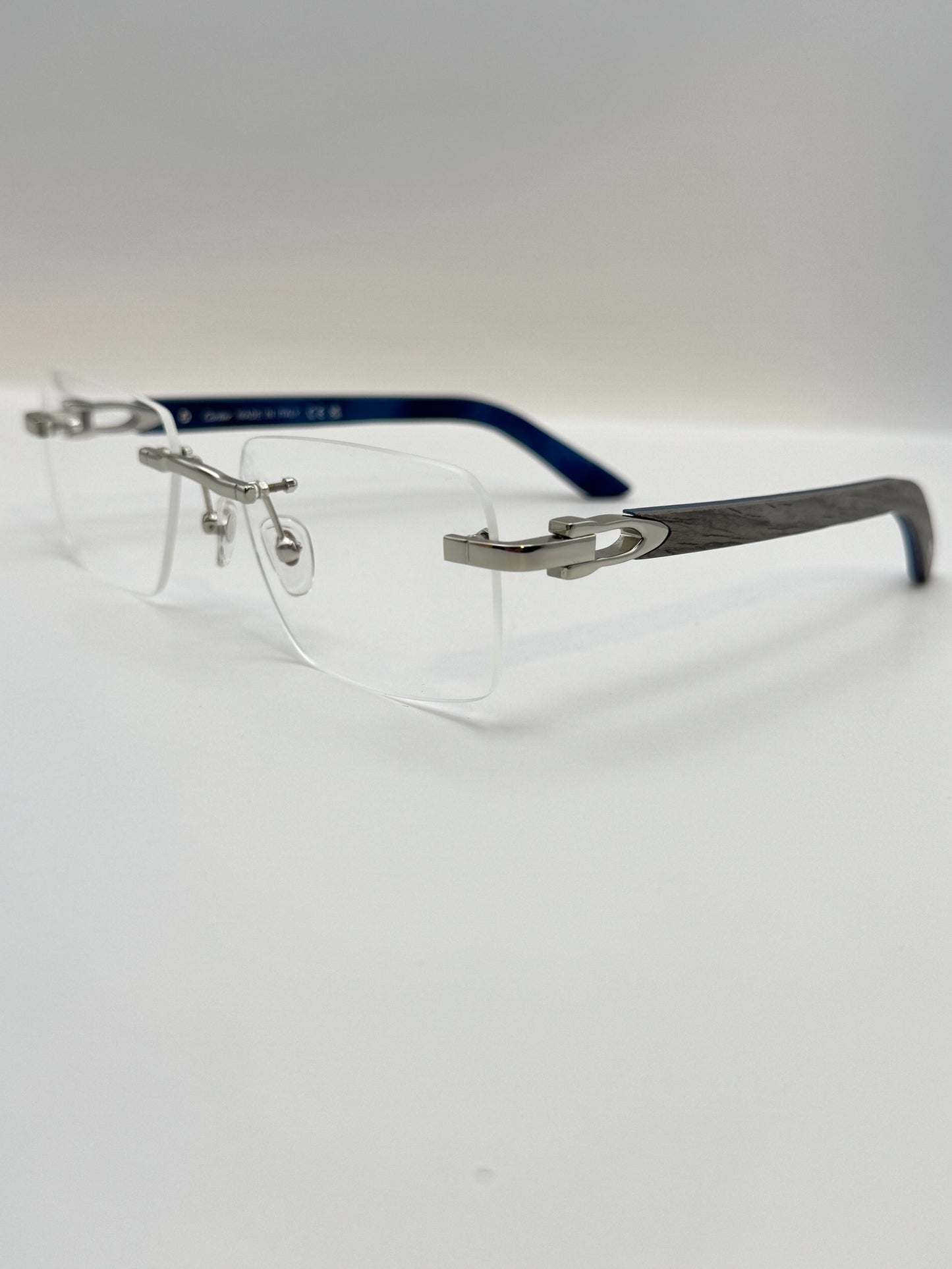 Grey Wood glasses