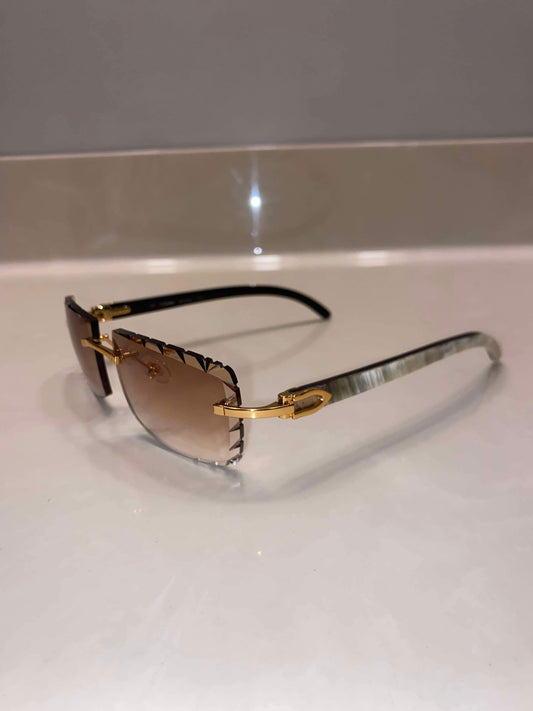 Rimless buffs Sunglasses Detroit style