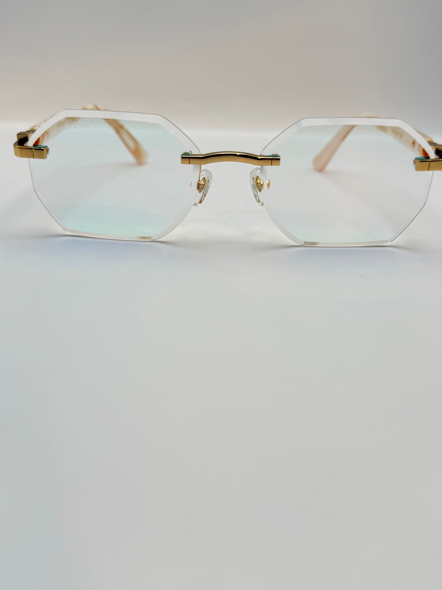 White Acetate sunglasses