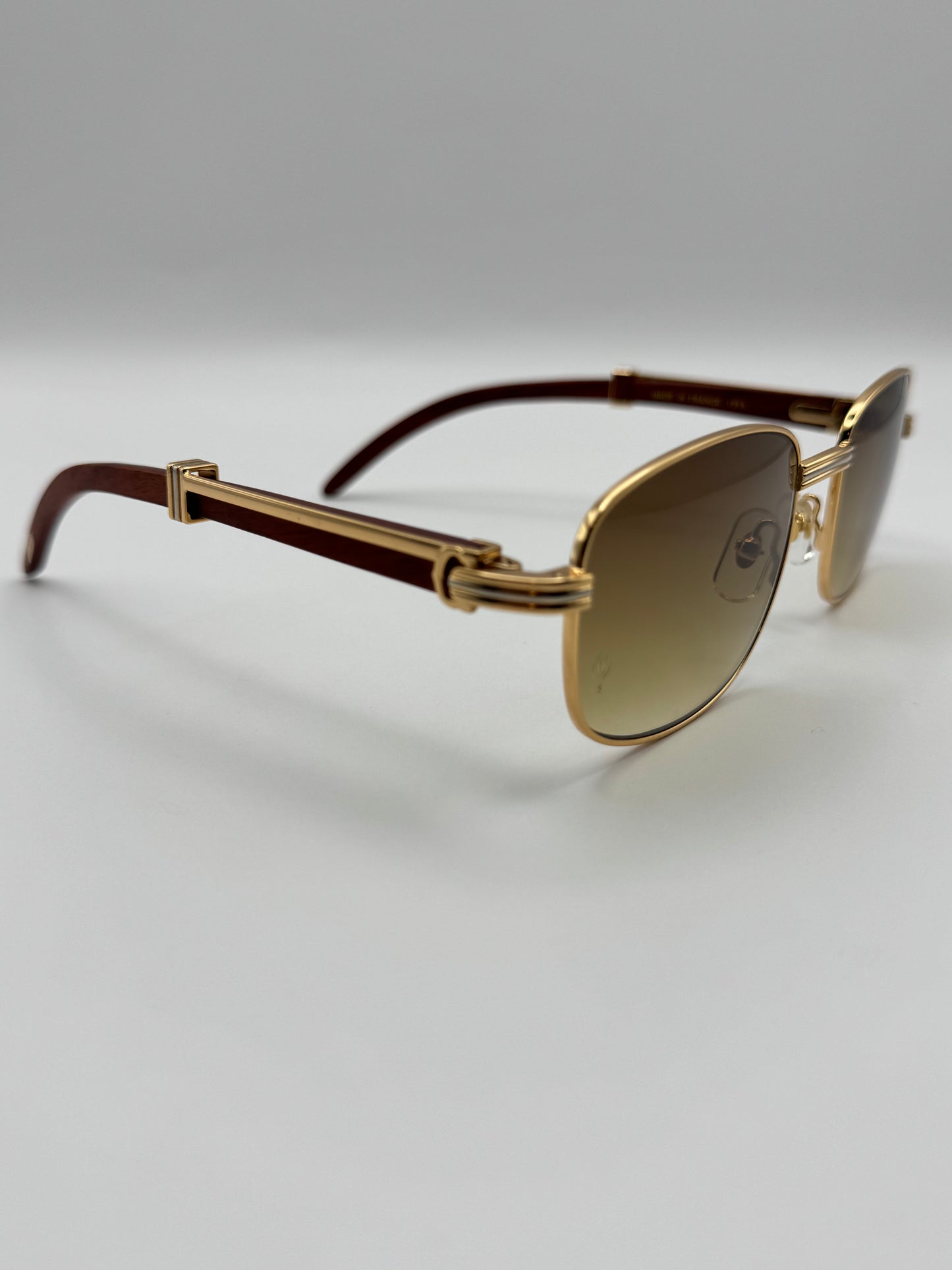 Vintage Wood Glasses