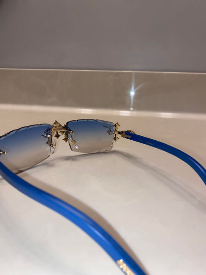 Iced out Cross glasses