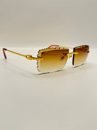 Metal Wire Sunglasses 57mm