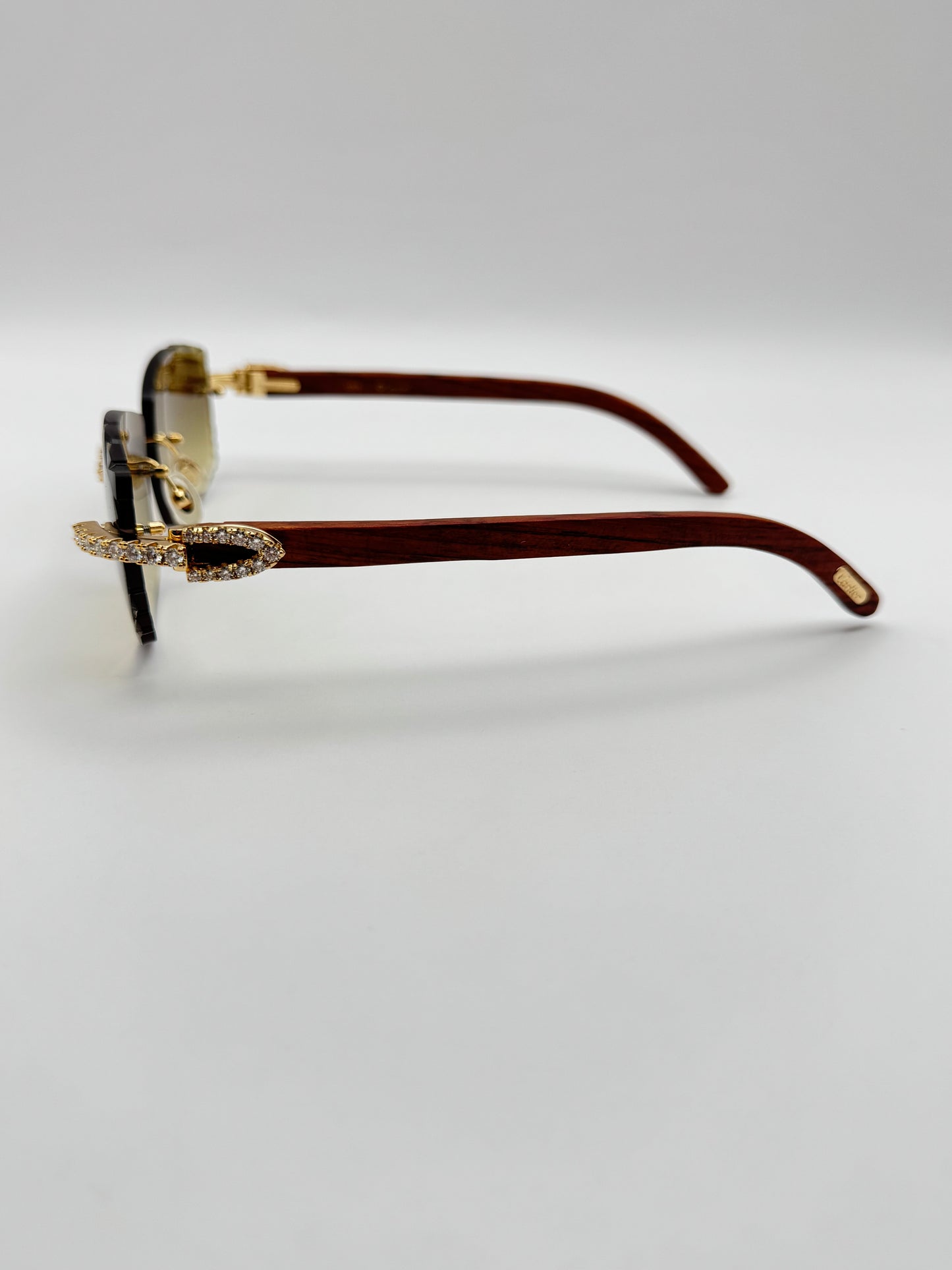 Moissanite wood Sunglasses