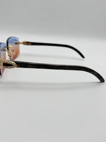 Moissanite Black buff Sunglasses