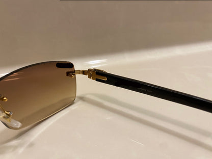 Rimless buffs Sunglasses Detroit style