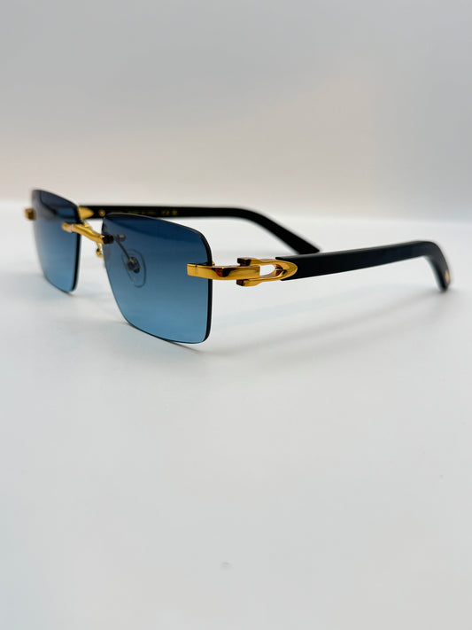 Black Wood glasses