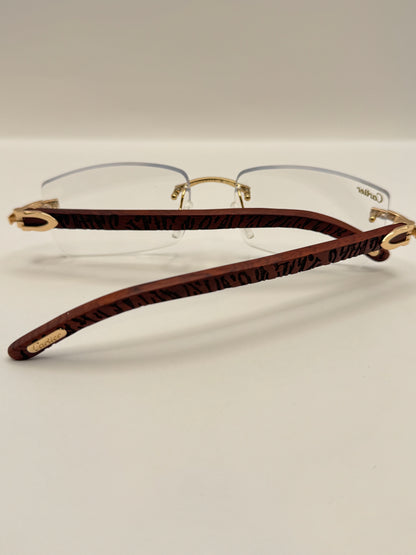 Tiger wood glasses 56mm