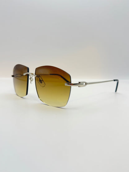 Metal Wire Sunglasses