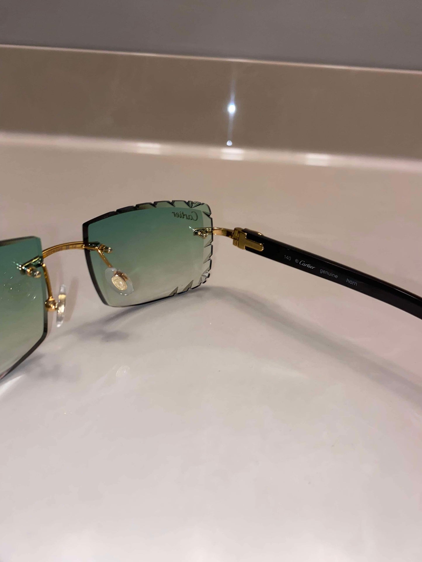 Rimless buffs Sunglasses Detroit style