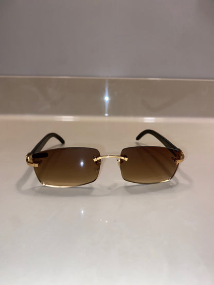 Rimless buffs Sunglasses Detroit style