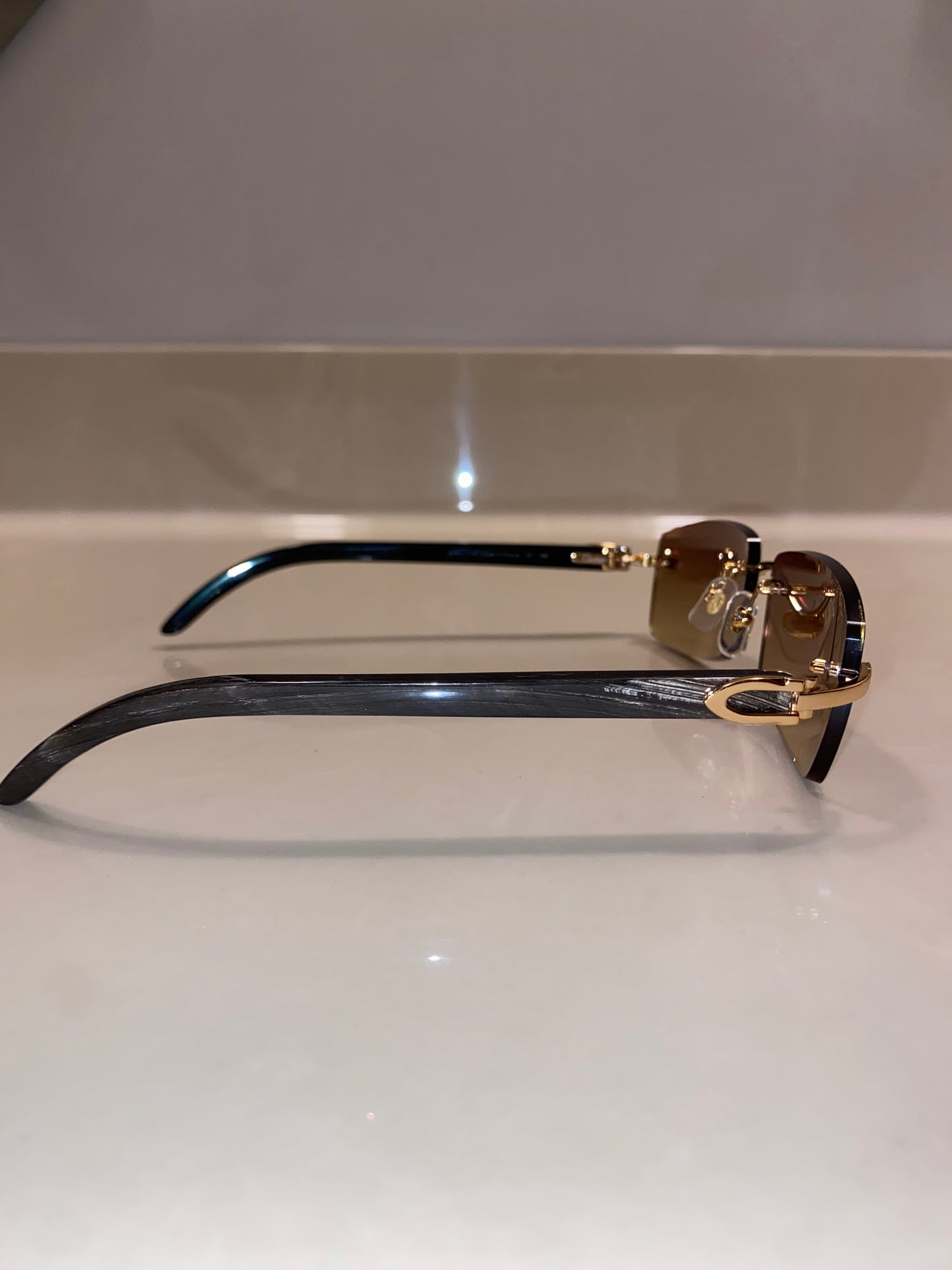 Rimless buffs Sunglasses Detroit style