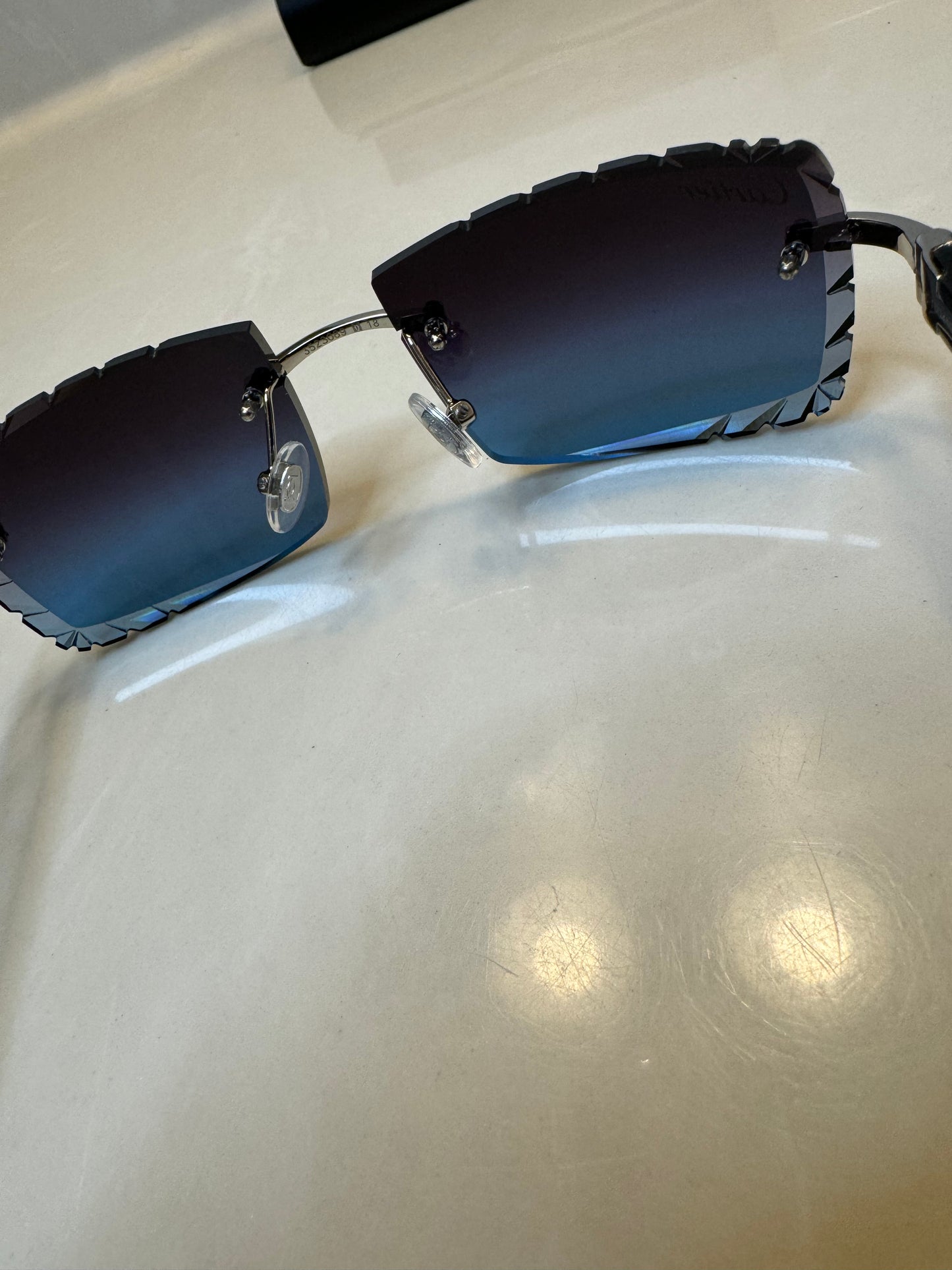 White Buff Sunglasses