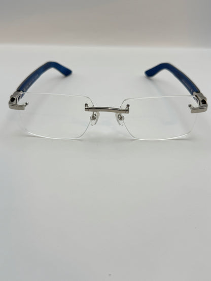 Grey Wood glasses