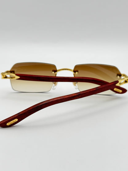 Wood sunglasses