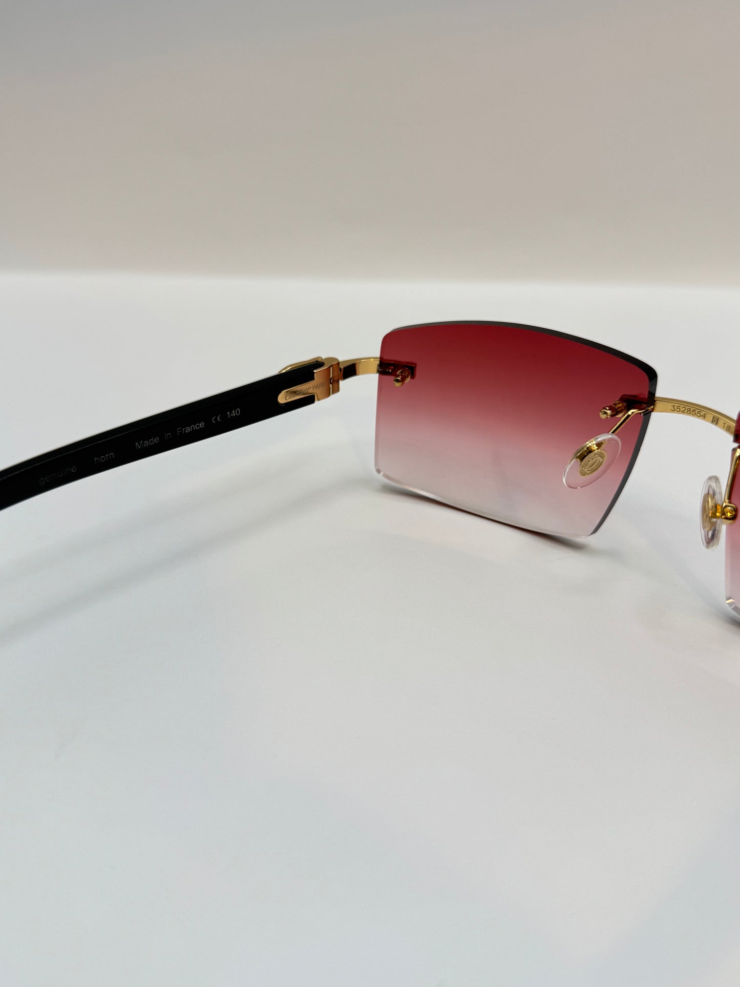 White Buff Sunglasses 57mm