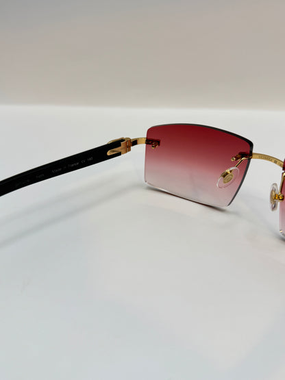 White Buff Sunglasses 57mm