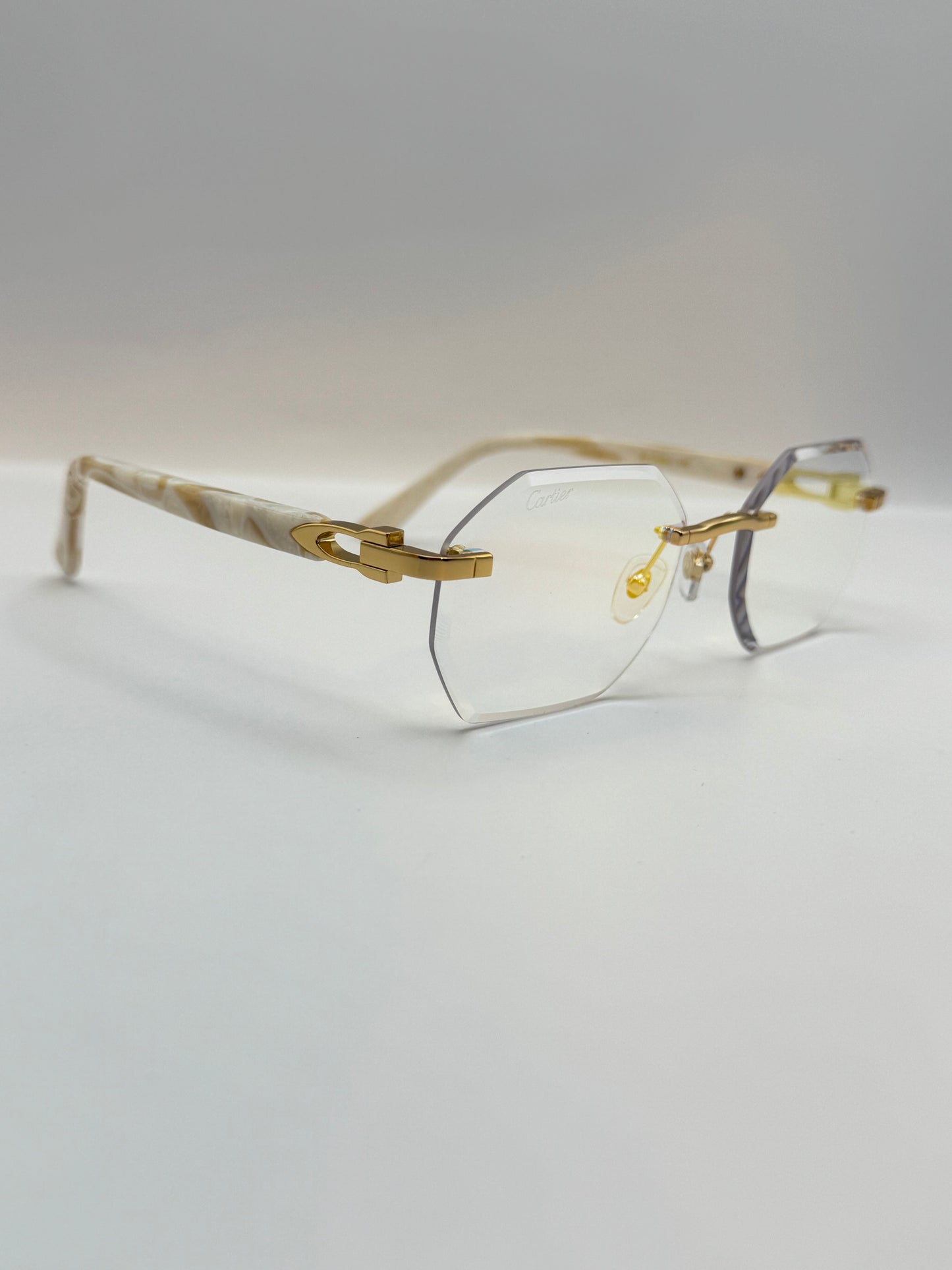 White Acetate sunglasses