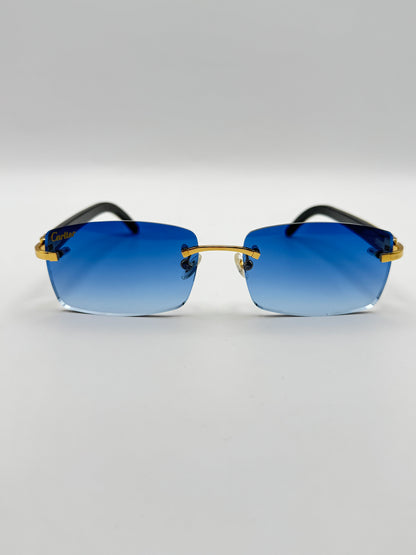 (2Day) Rimless buffs Sunglasses
