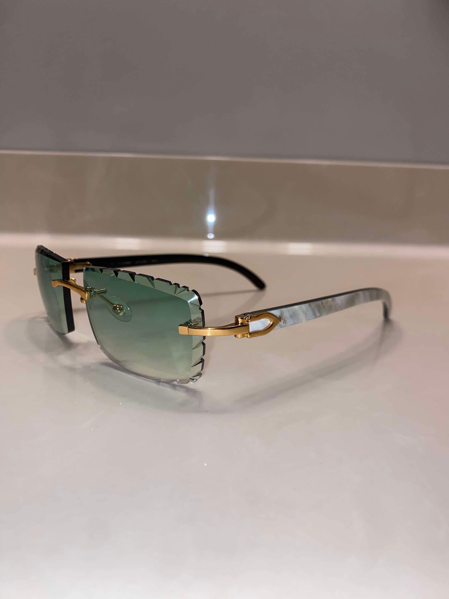 Rimless buffs Sunglasses Detroit style