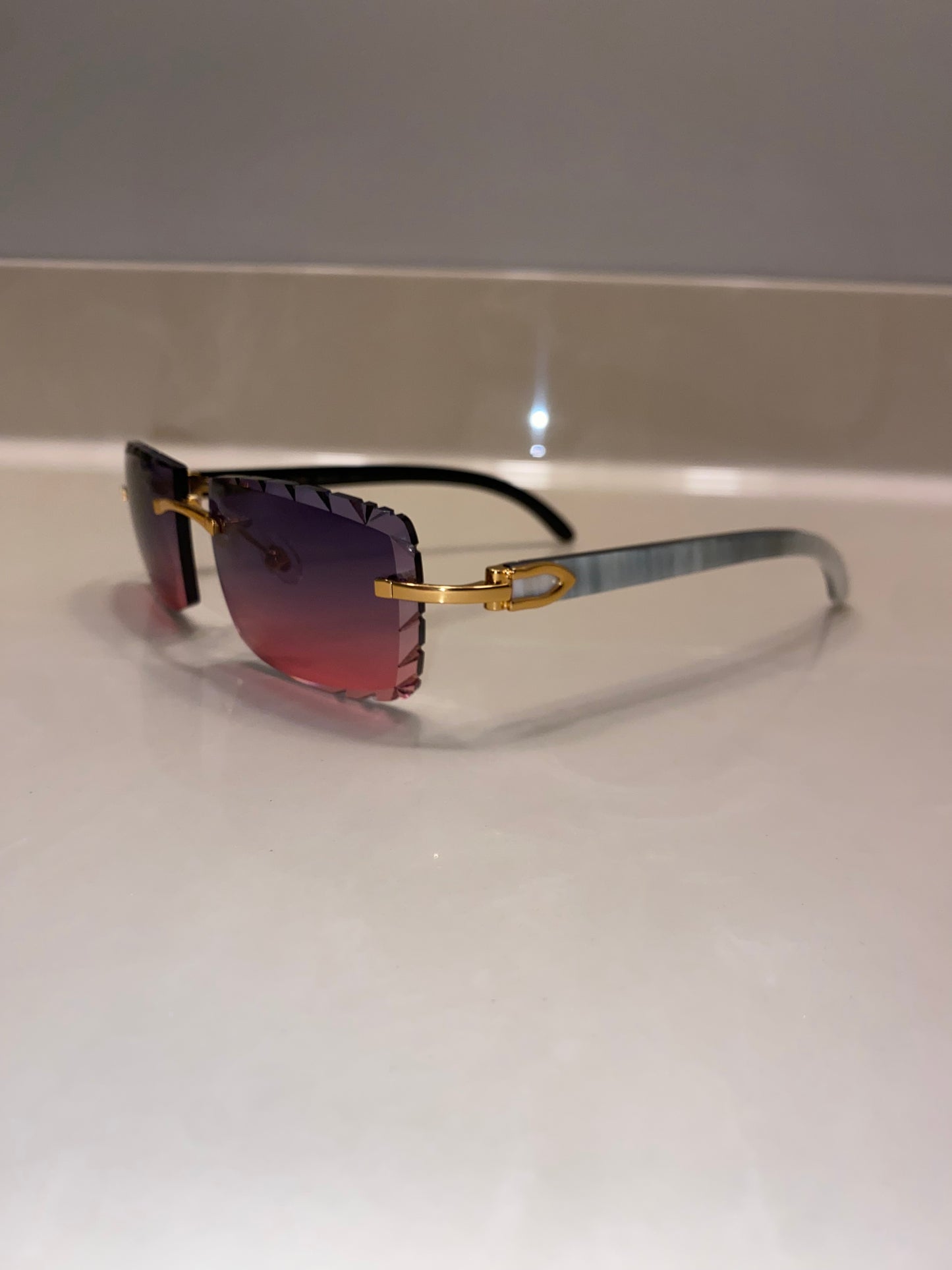 Rimless buffs Sunglasses Detroit style