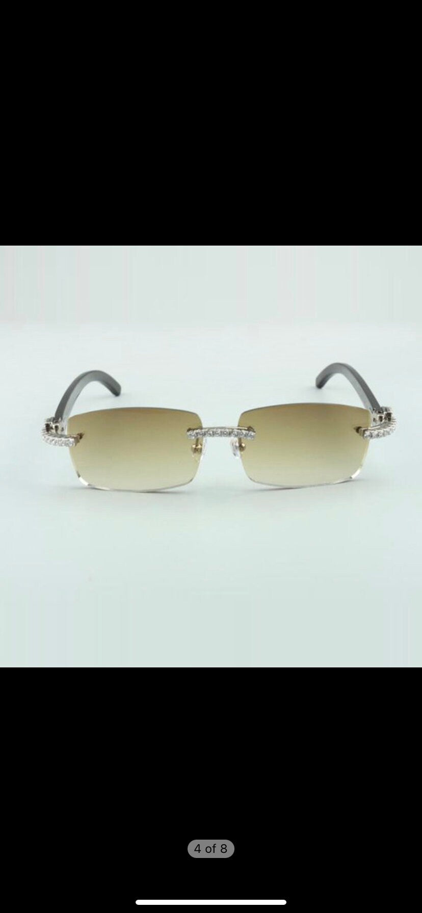 Rimless buffs Sunglasses Detroit style