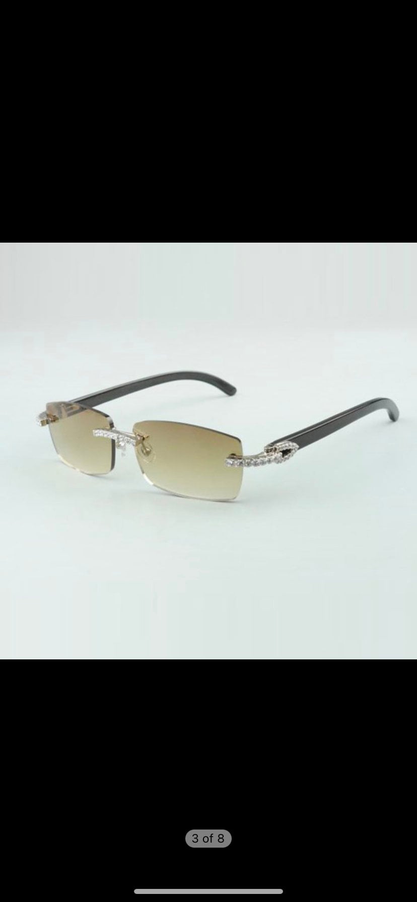 Rimless buffs Sunglasses Detroit style