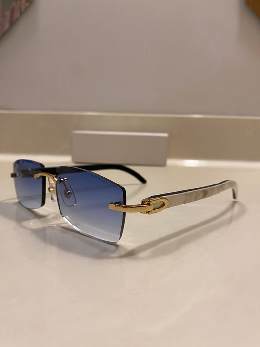 Rimless buffs Sunglasses Detroit style