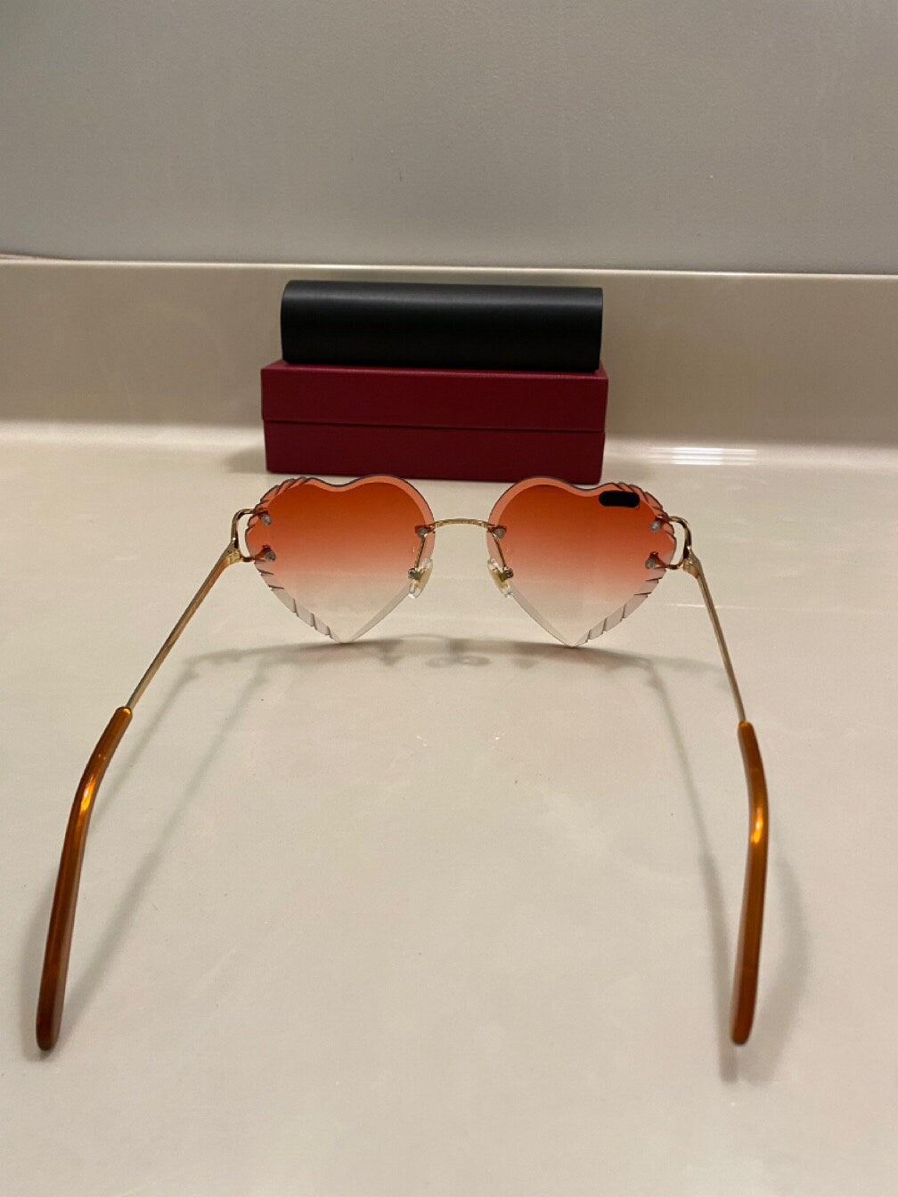 Wire Heart Sunglasses C