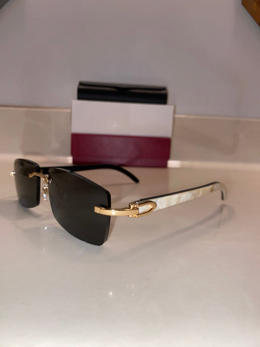 Rimless buffs Sunglasses Detroit style