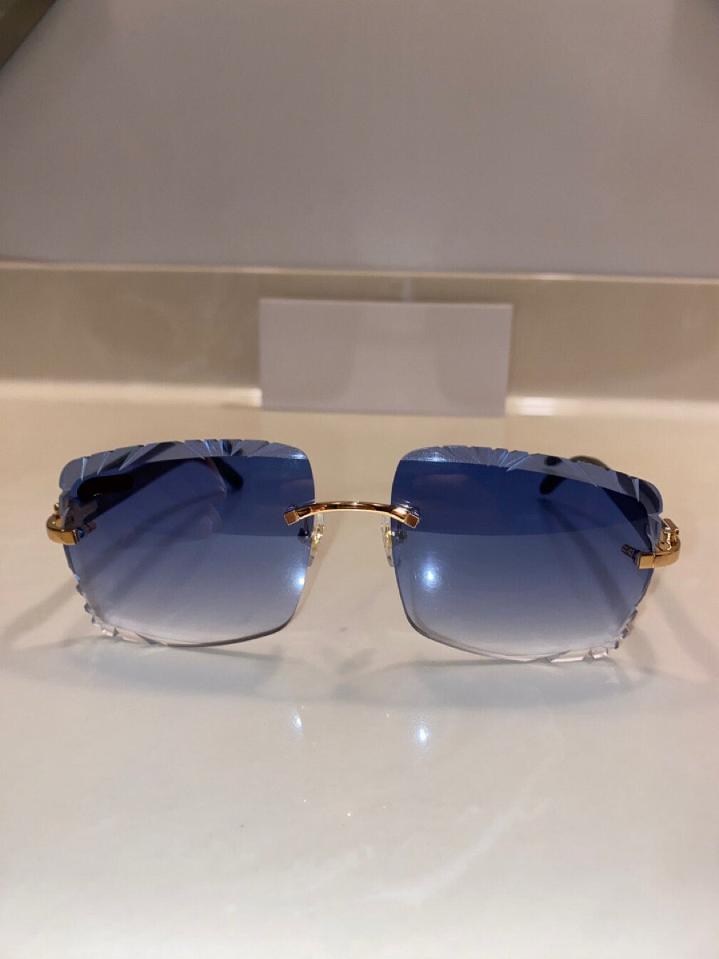 Rimless buffs Sunglasses