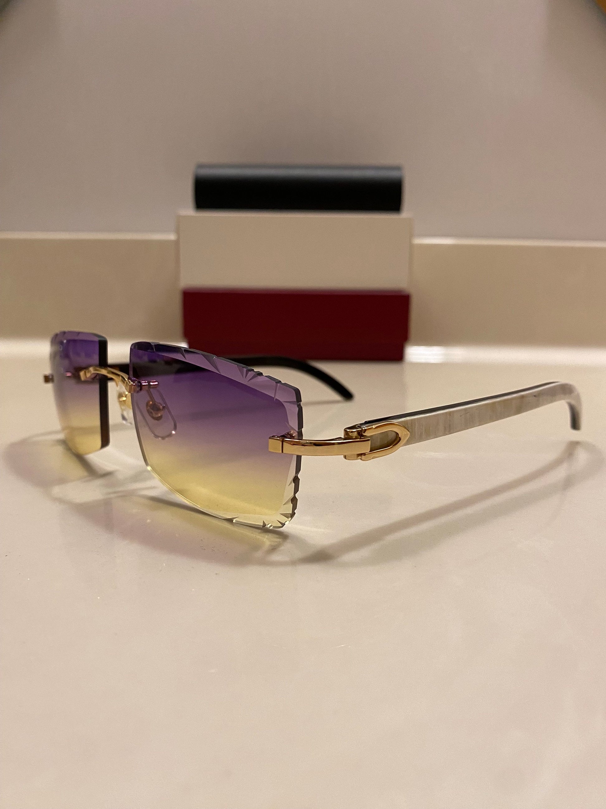 Rimless buffs Sunglasses