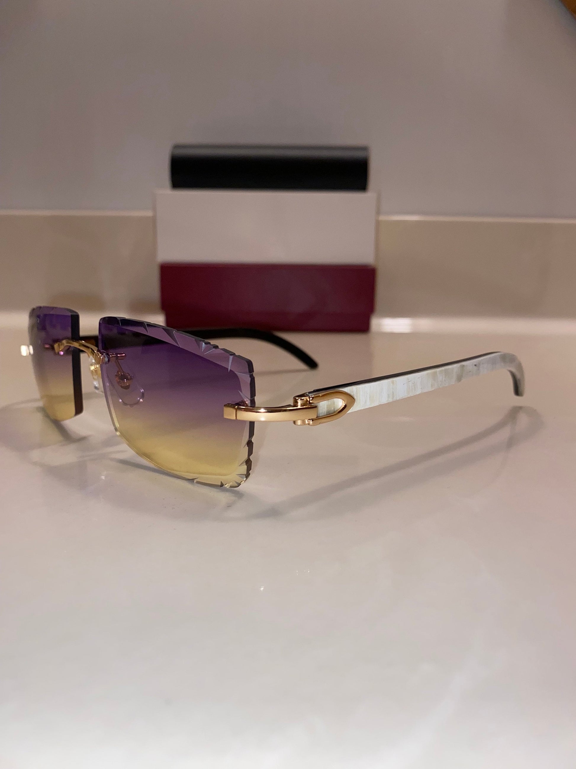 Rimless buffs Sunglasses