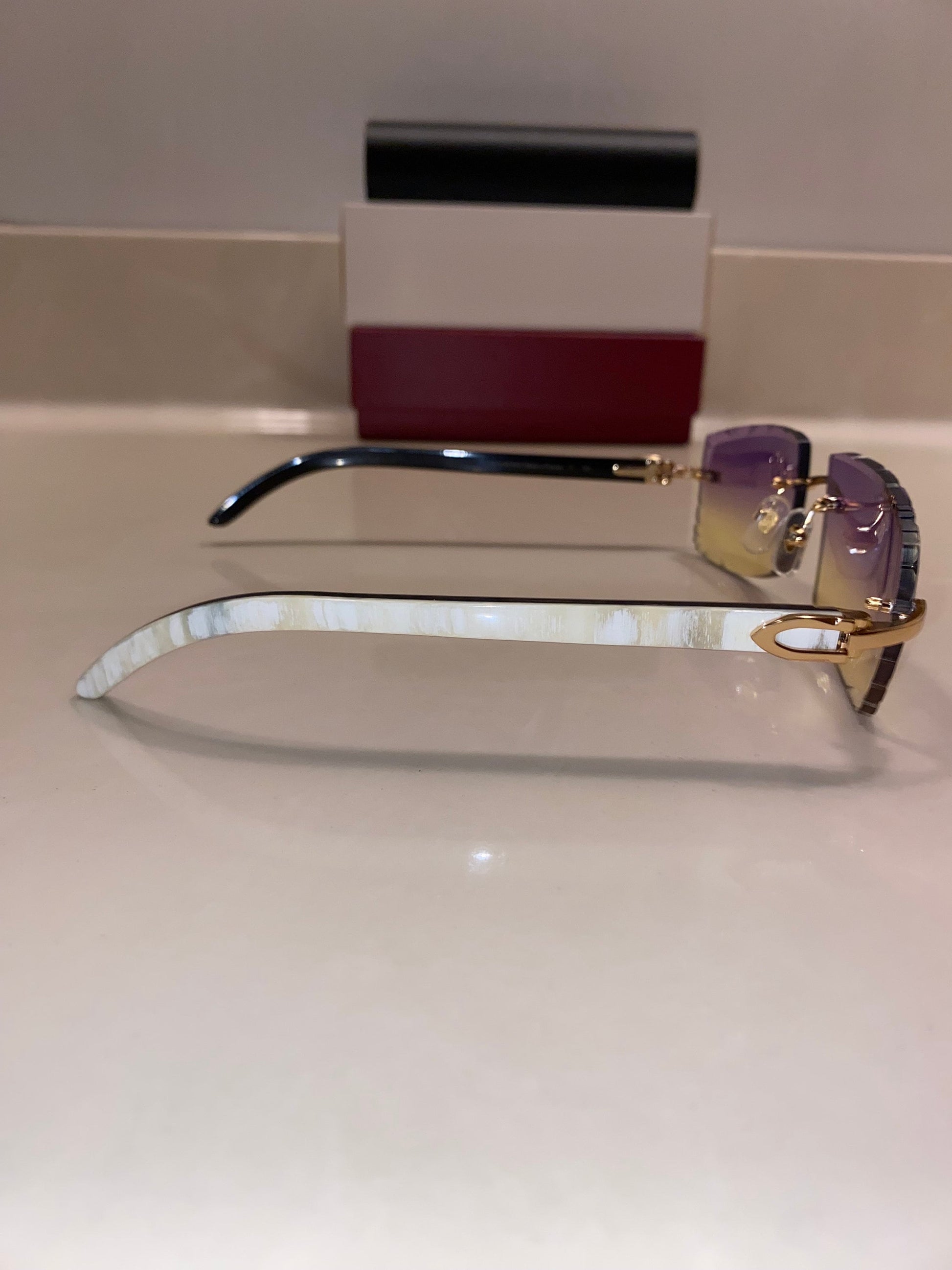 Rimless buffs Sunglasses